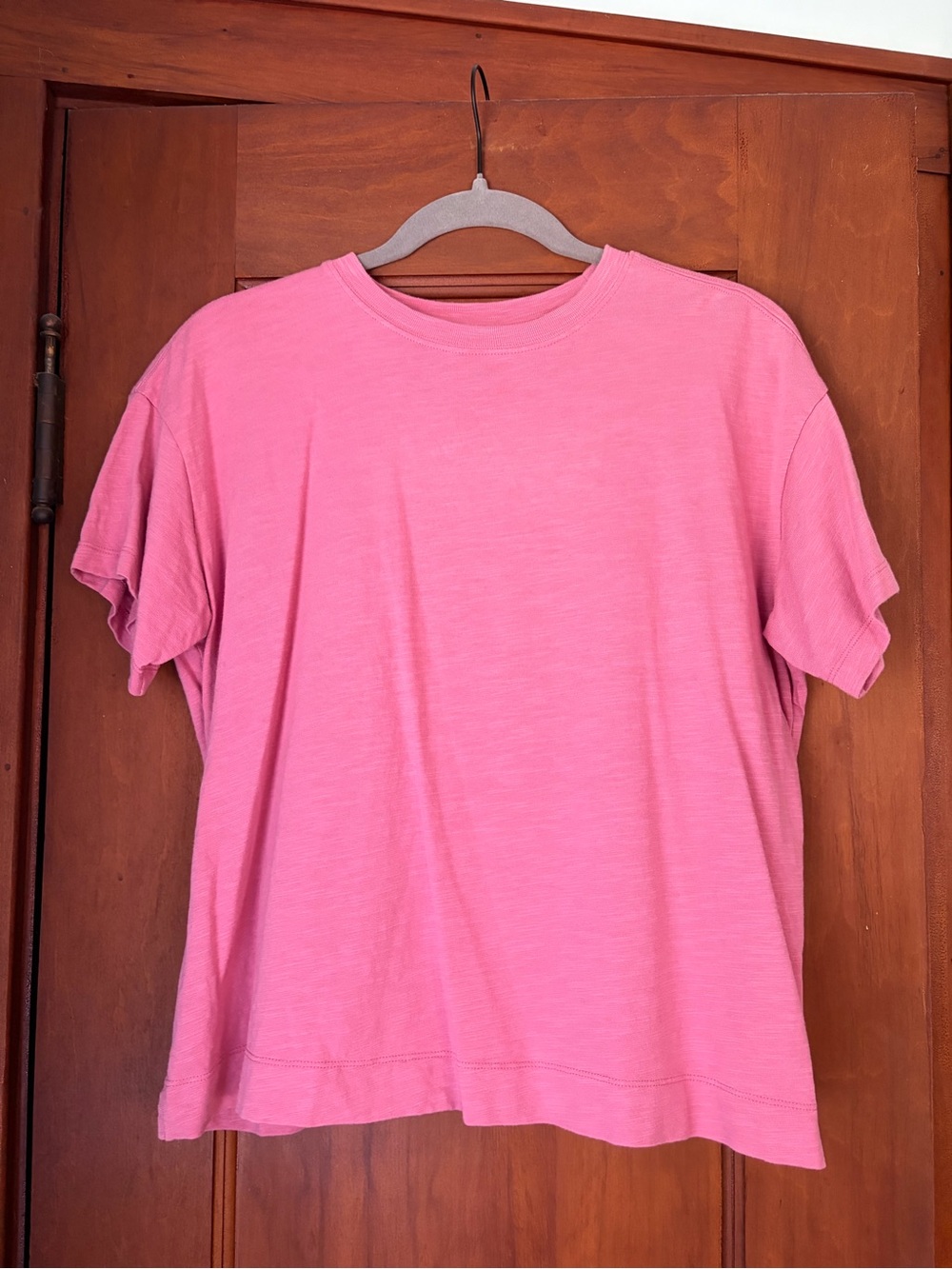 Old Navy Pink Short-Sleeve Crewneck Tee